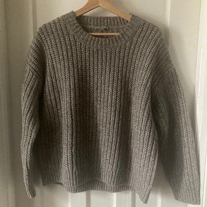 COS wool/silk sweater